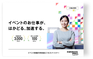「KENSAN PRO.について簡潔にご説明した資料」のイメージ画像です。